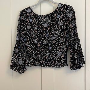 Likely 70s style top with knot